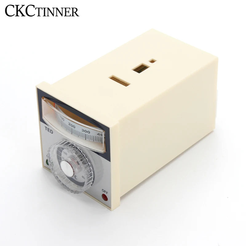 Digital Pointer Temperature Controller K/E Type 220VAC 72×72mm Temperature Controller Axl