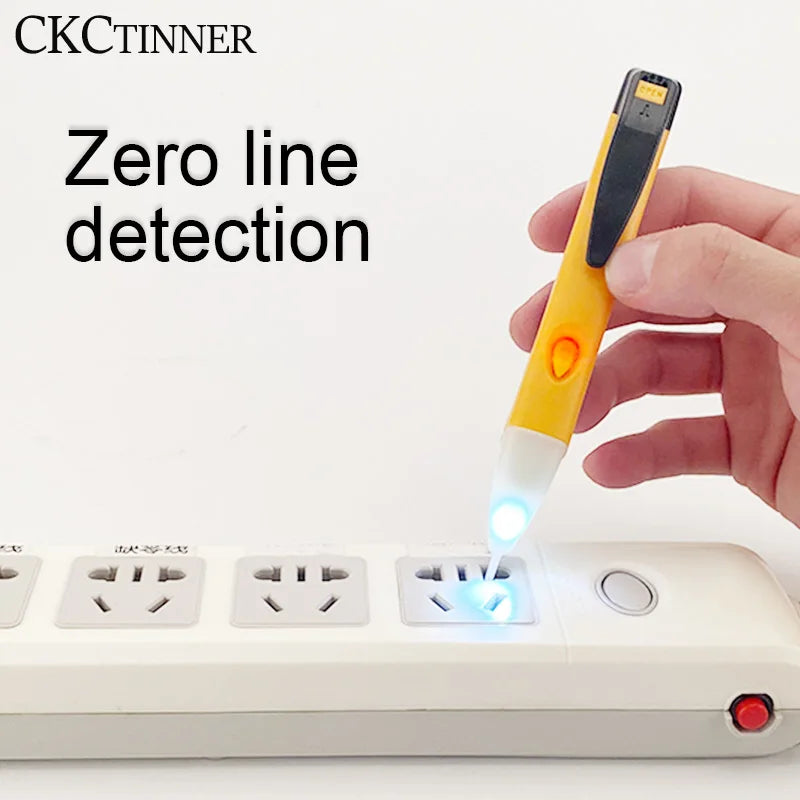 Non-Contact AC Voltage Tester Pen 90-1000V | CKCTINNER Voltage Tester Pen Axl
