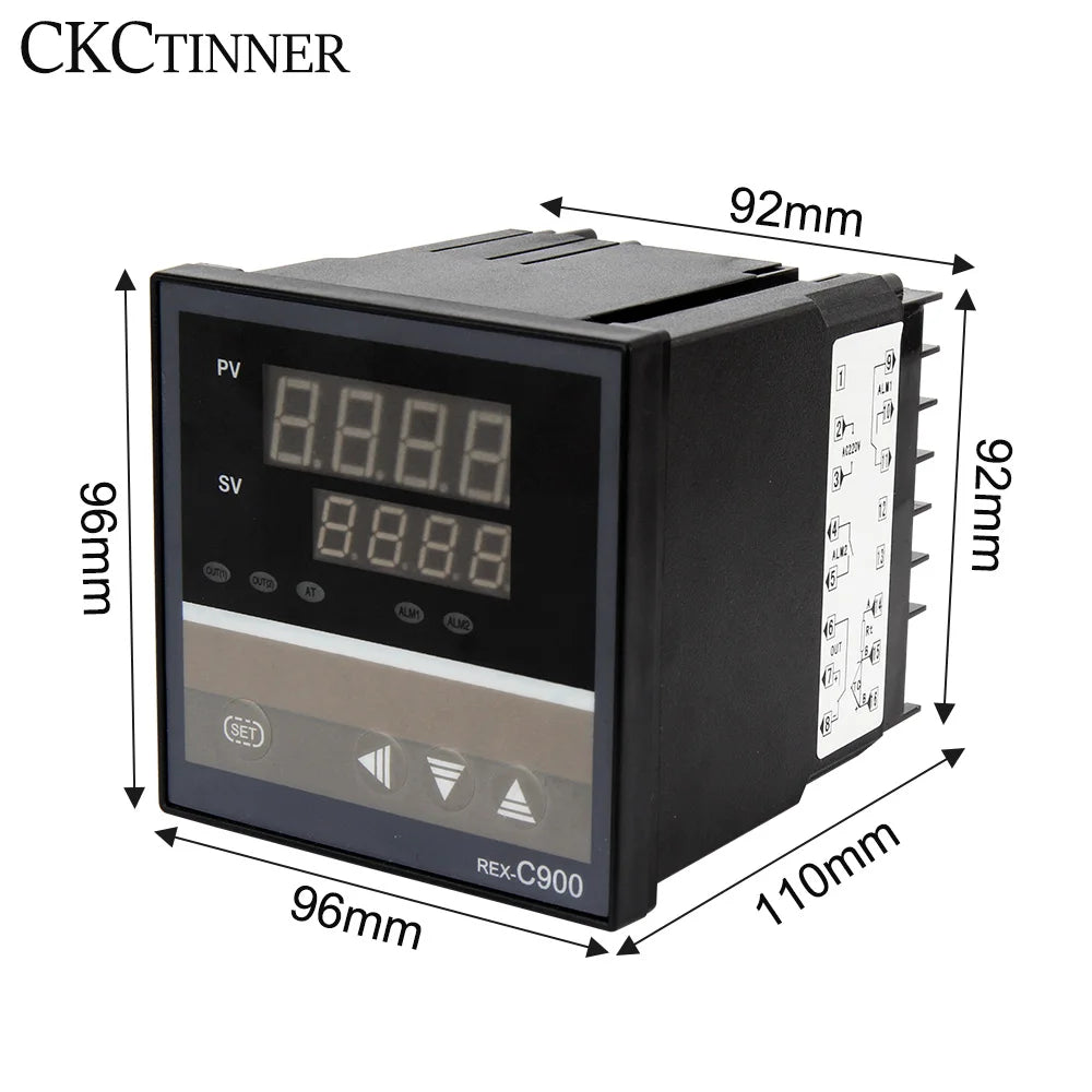 PID Digital Temperature Controller 220V REX-C Series | Thermostat PID Temperature Controller Axl