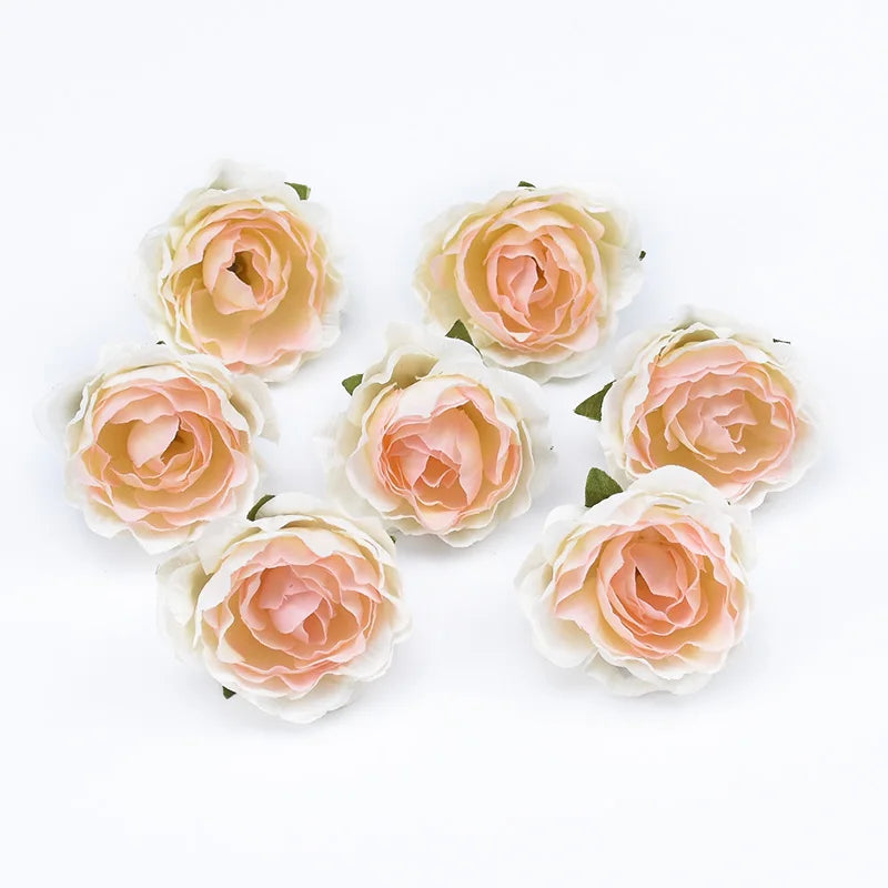 Silk Rose Heads 30/50 Pcs – 4cm Artificial Flowers for Weddings Artificial Silk Flowers Axl 3 30 Pieces