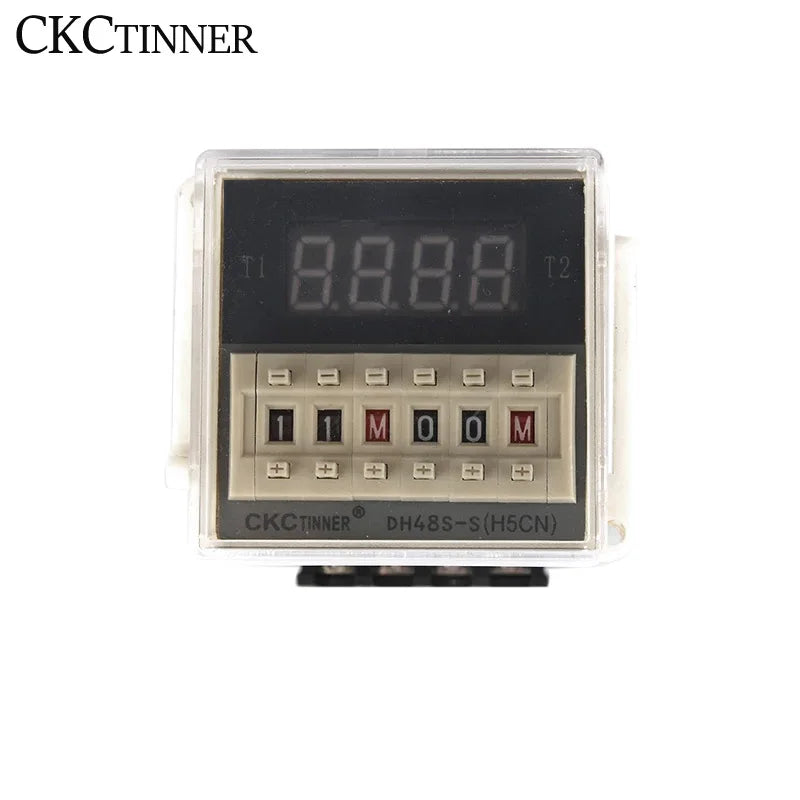 DH48S-S Programmable Timer Relay Switch 12V–380V | 0.1S–99H Timer Relay Switch Axl