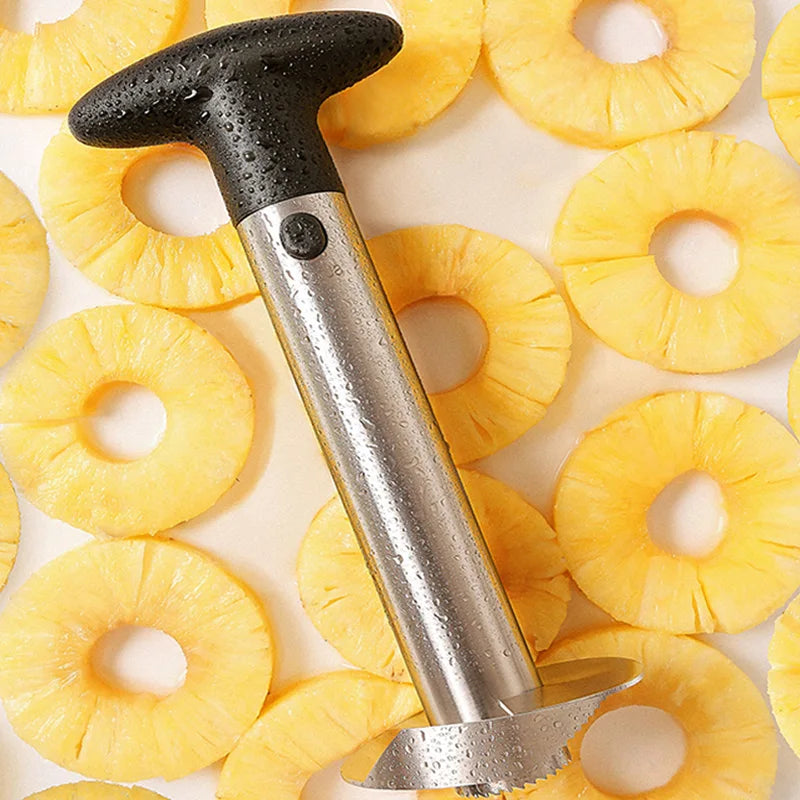 Stainless Steel Pineapple Corer Slicer & Peeler Tool Pineapple Corer Slicer Axl