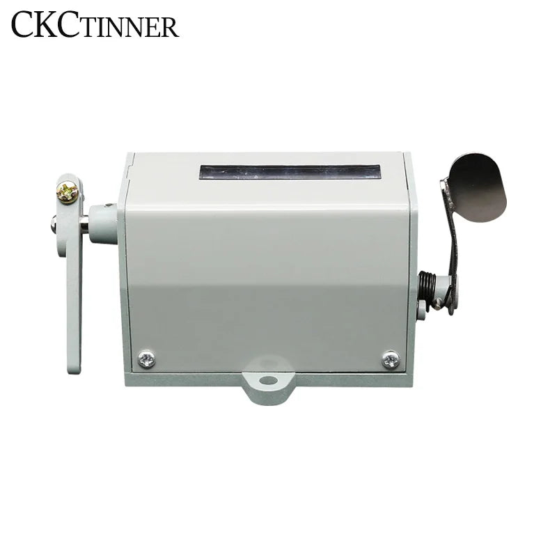 5-Digit Mechanical Totalizing Pull Counter – Resettable 0-99999 Mechanical Counter Axl