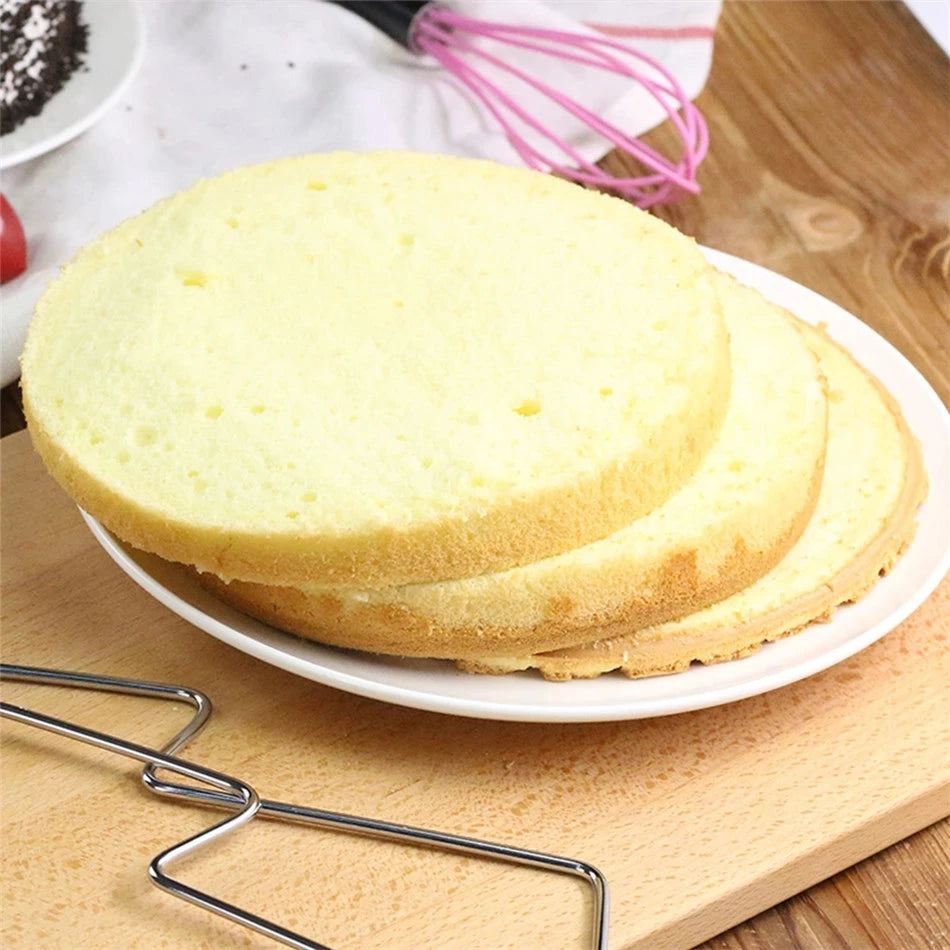 Adjustable Cake Layer Slicer – Stainless Steel Cutter Tool Cake Layer Slicer Axl
