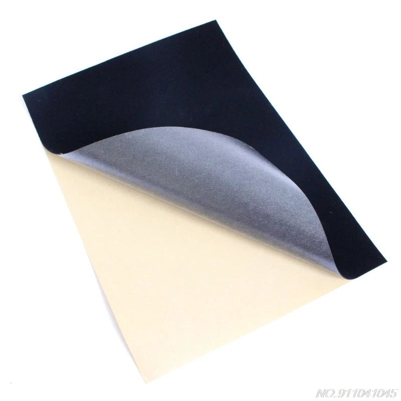 Black Felt Adhesive Sheets 10 Pack – Self-Stick Craft Fabric Adhesive Craft Fabric Axl