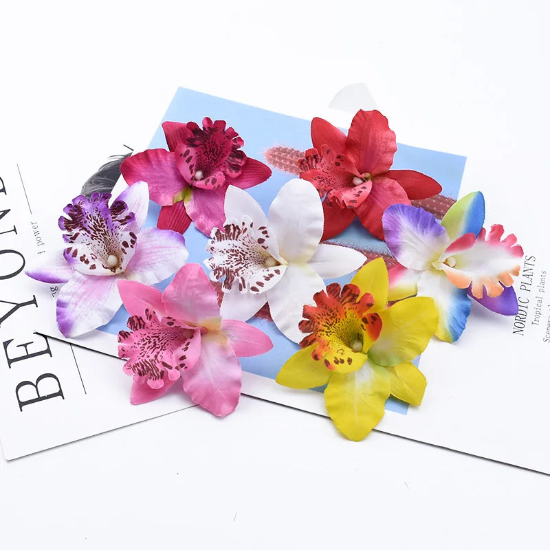 Silk Butterfly Orchid Artificial Flowers – Wedding & Home Decor Artificial Silk Flowers Axl