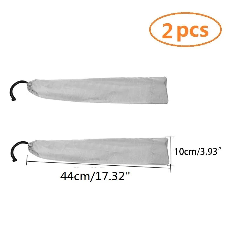 Oxford BBQ Skewer Storage Bag – Portable Roll-Up Grill Bag BBQ Skewer Bag Axl 2pcs 44cm Bag