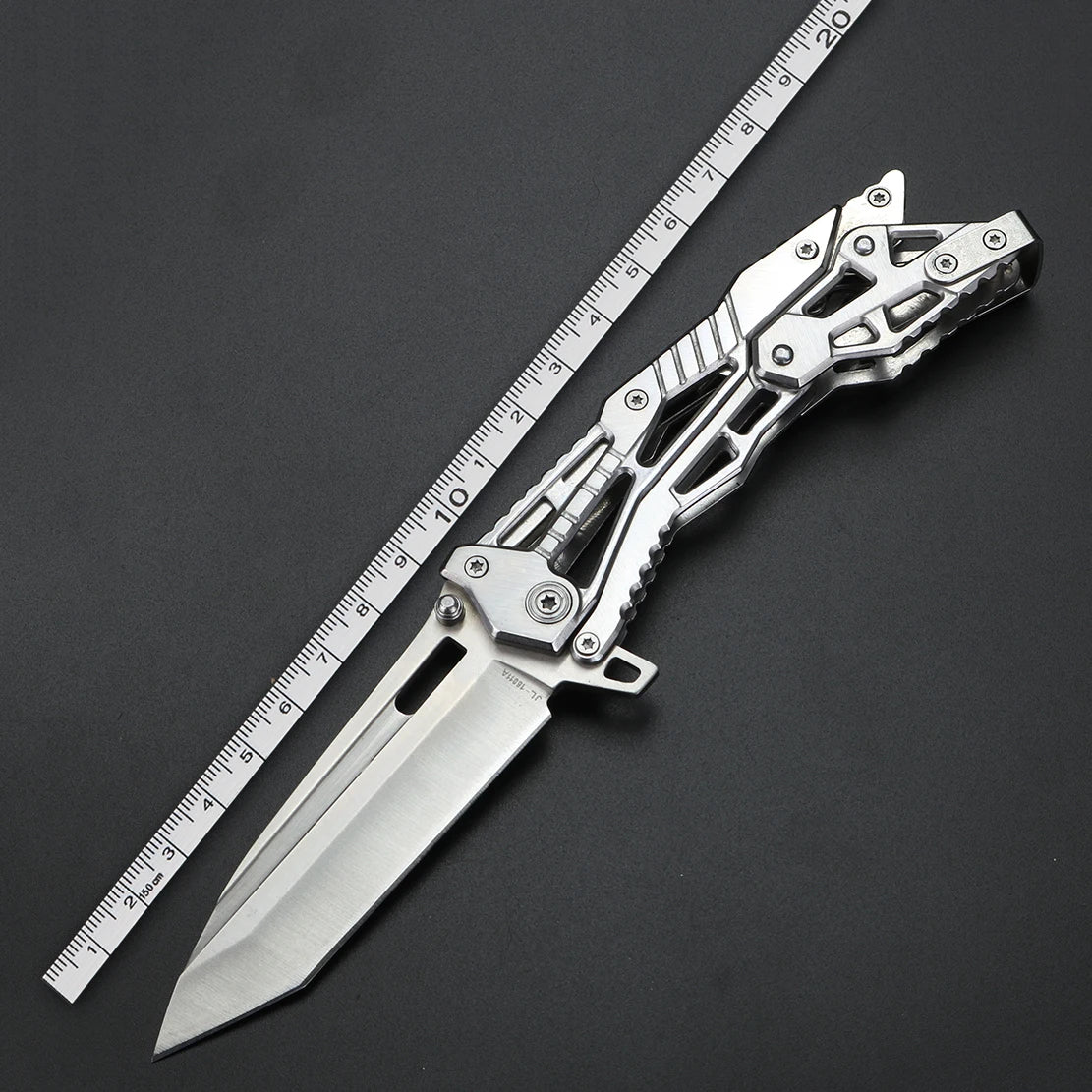 XUAN FENG Folding Pocket Knife – Stainless Steel Camping EDC Folding Pocket Knife Axl