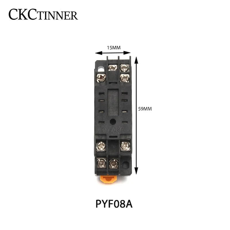 Relay Base Socket 8-Pin 11-Pin 14-Pin PYF08A PYF11A PYF14A Relay Base Socket Axl PYF08A