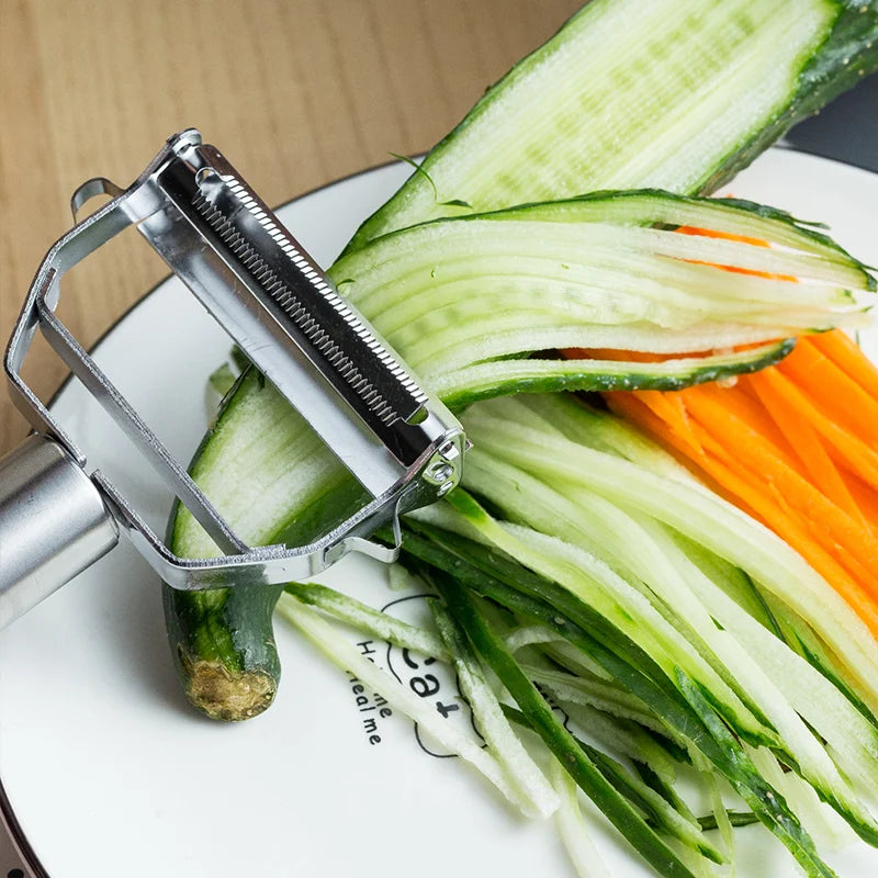 KEMORELA Stainless Steel Vegetable Peeler & Julienne Grater Vegetable Peeler Axl