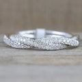 Huitan CZ Crystal Engagement Band Ring for Women | F1258 Fashion Ring Axl F1258 6