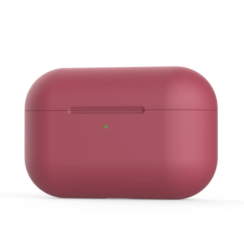 Silicone AirPods Pro 1 2 3 Case Cover with Hook – 20 Colors