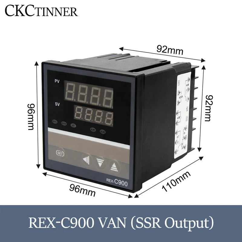 PID Digital Temperature Controller 220V REX-C Series | Thermostat PID Temperature Controller Axl REX-C900VAN