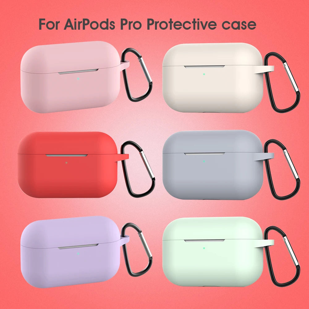 Silicone AirPods Pro & AirPods 3 Case – 20 Colors, 2 Styles Earphone Case Axl
