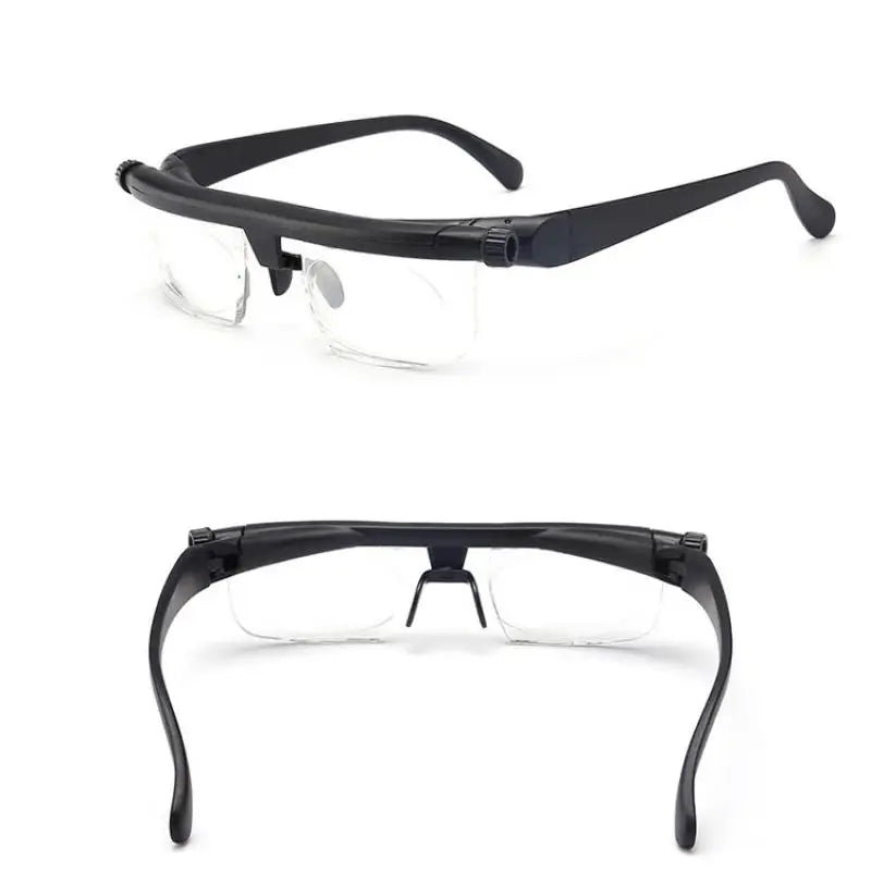 Dual-Focus Adjustable Glasses – Near & Far -6D to +3D Lenses Adjustable Reading Glasses Axl