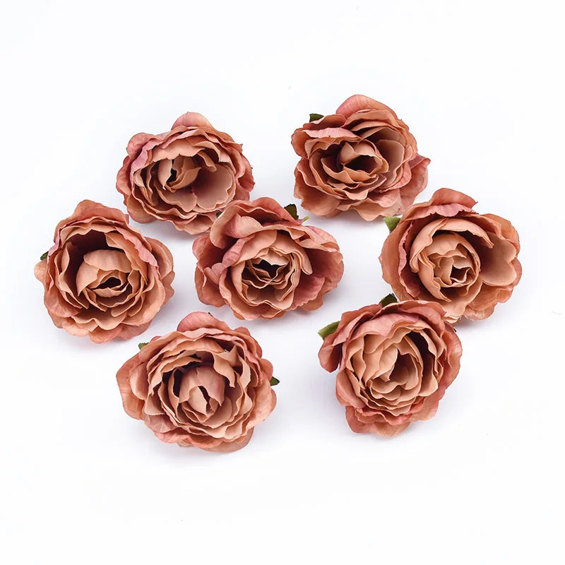 Silk Rose Heads 30/50 Pcs – 4cm Artificial Flowers for Weddings Artificial Silk Flowers Axl 12 30 Pieces