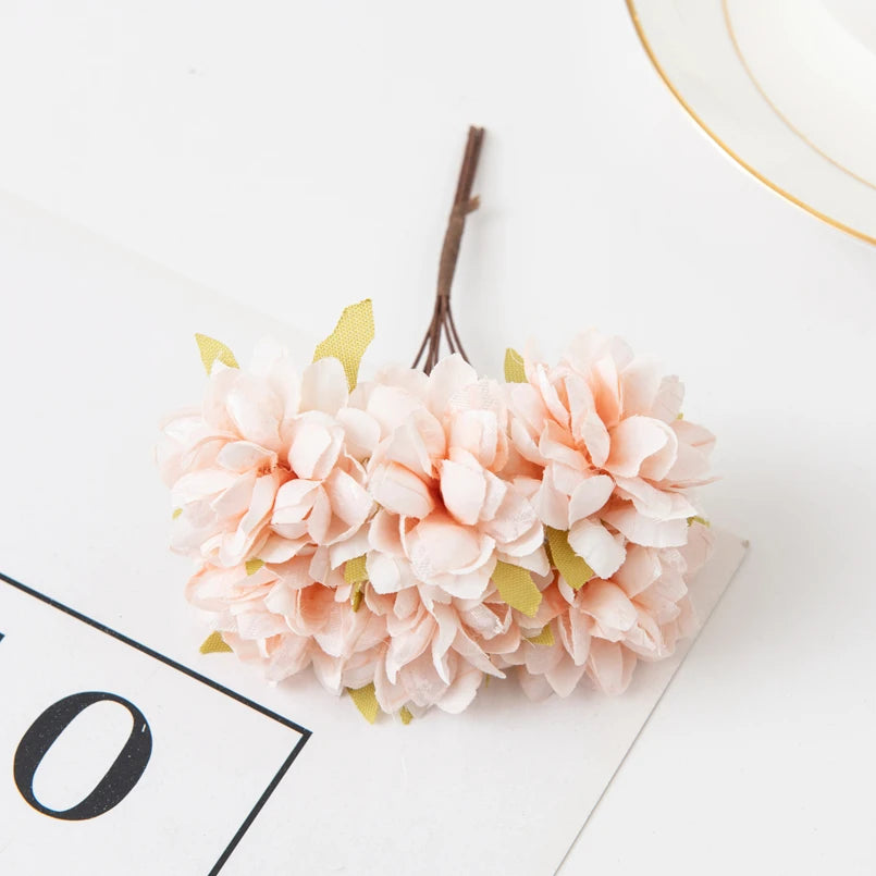 Silk Carnation Artificial Flowers UV Protection – 6 or 18 Pcs Artificial Silk Flowers Axl Light Pink 18pcs