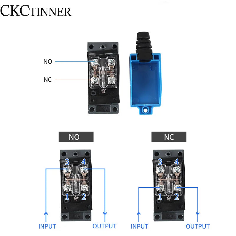 Waterproof Limit Switch ME-8104 AC250V 5A NO NC | ME Series Limit Switch Axl