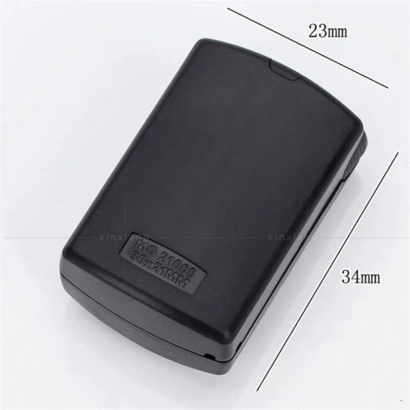 30X LED Pocket Magnifier – Drawer-Type Jewelry Loupe & Magnifying Glass Illuminated Jewelry Loupe Axl