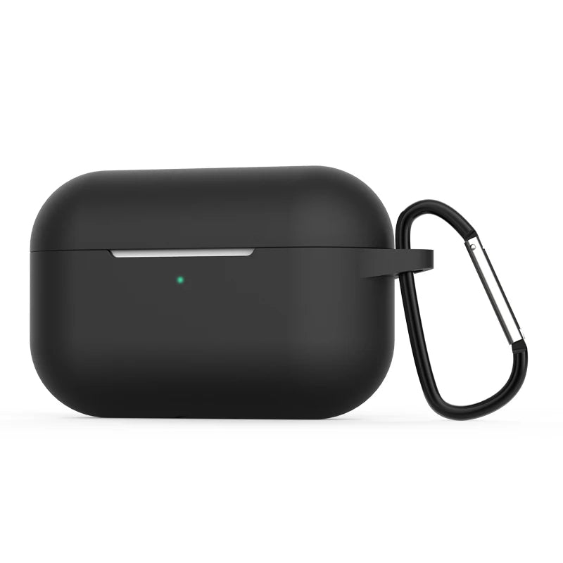 Silicone AirPods Pro & AirPods 3 Case – 20 Colors, 2 Styles Earphone Case Axl with hooks 1