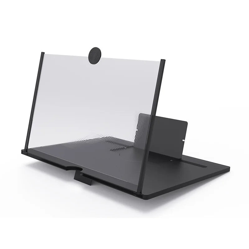 12-Inch HD Phone Screen Magnifier – 2X 3X Pull-Out Stand Phone Screen Magnifier Axl