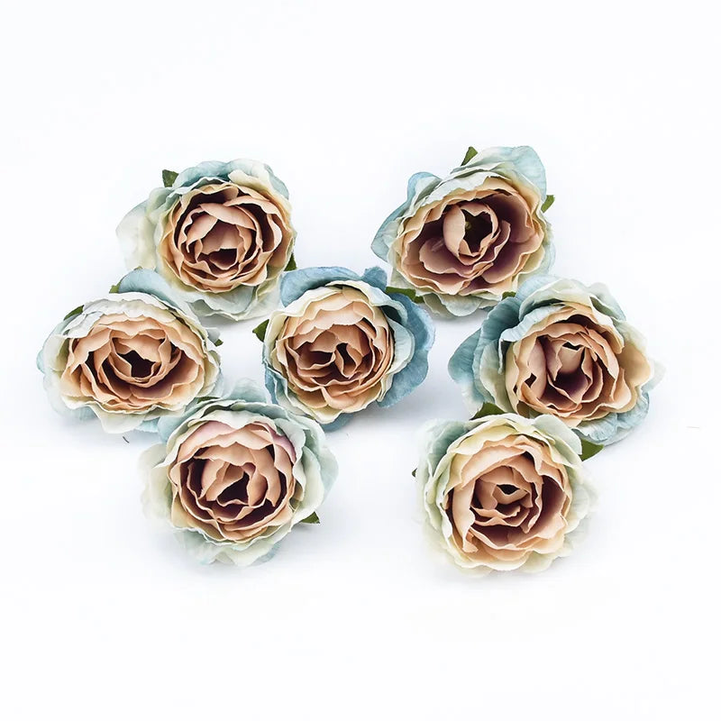 Silk Rose Heads 30/50 Pcs – 4cm Artificial Flowers for Weddings Artificial Silk Flowers Axl 17 30 Pieces