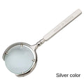 60mm 8X Handheld Magnifying Glass – Antique Metal Magnifier Handheld Magnifier Axl black 70mm 10X