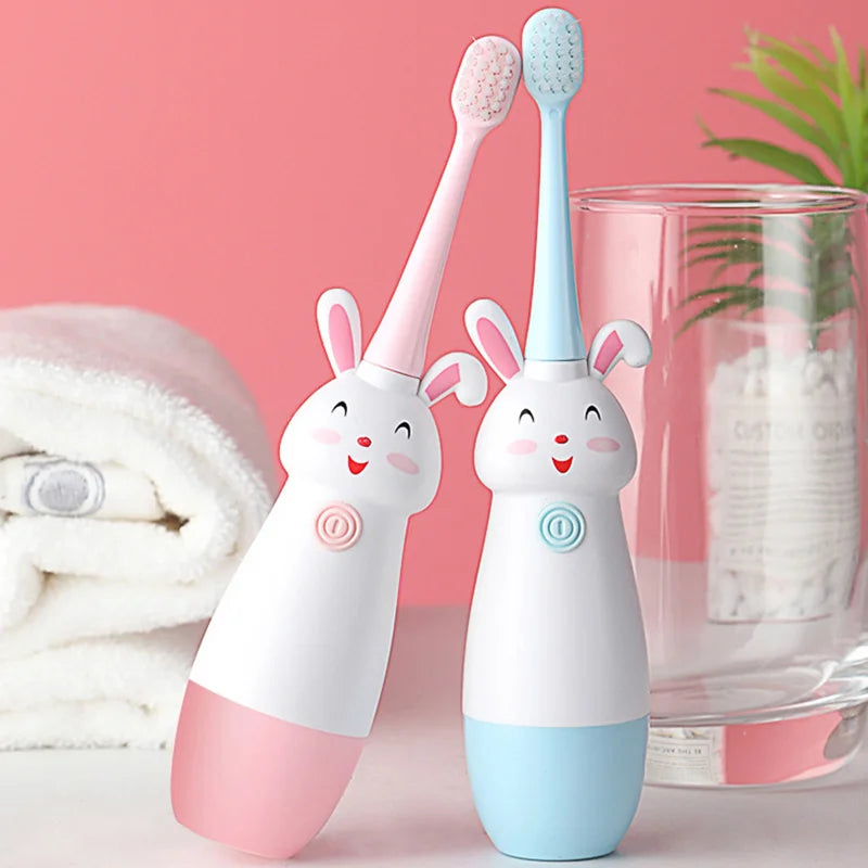 BALASHOV Kids Electric Toothbrush – Bunny Design Ages 3–12 Kids Electric Toothbrush Axl