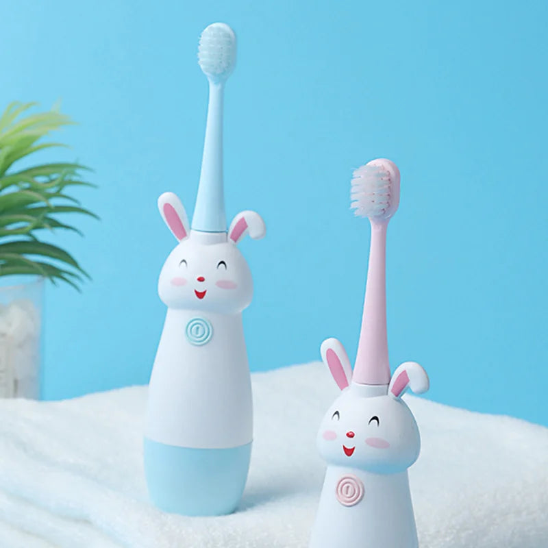 BALASHOV Kids Electric Toothbrush – Bunny Design Ages 3–12 Kids Electric Toothbrush Axl