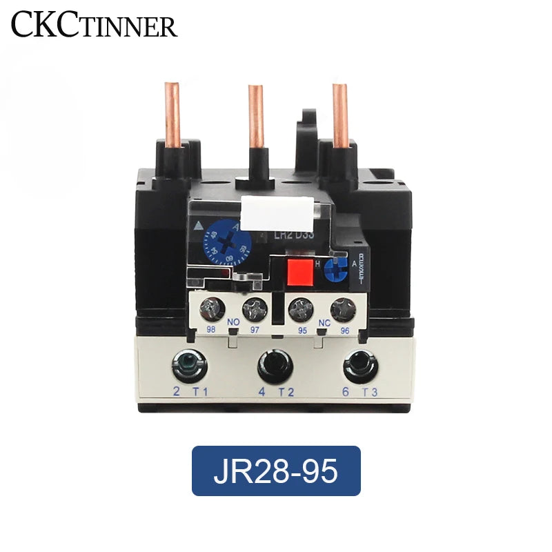 JR28-95 Thermal Overload Relay LR2D33 Adjustable 23–93A CE Thermal Overload Relay Axl 80-93A
