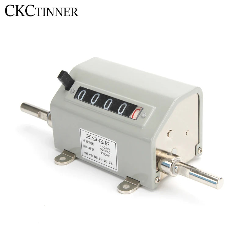 Z96-F Mechanical Length Counter – Dual Wheel 0–9999.9m Mechanical Length Counter Axl