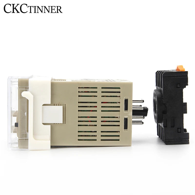 DH48J-8A Digital Preset Counter LCD 1–999900 Relay 8-Pin Digital Preset Counter Axl