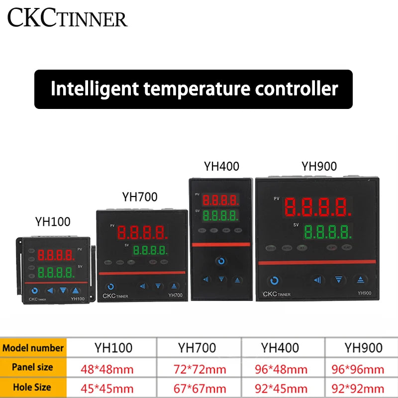 CKCTINNER YH Series Dual Output SSR+Relay Temperature Controller Temperature Controller Axl