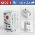 Cabinet Mini Thermostat KTO011 KTS011 | DIN Rail Temp Controller Mechanical Thermostat Axl KTO011