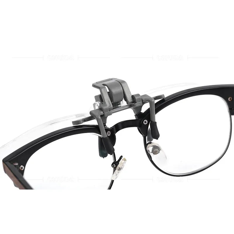 Clip-On Magnifying Glass – Acrylic Lens for Reading Fine Print Clip-On Magnifier Axl