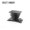 SSR Aluminum Heat Sink for Single Phase Solid State Relay 10A–40A SSR Heat Sink Axl Black