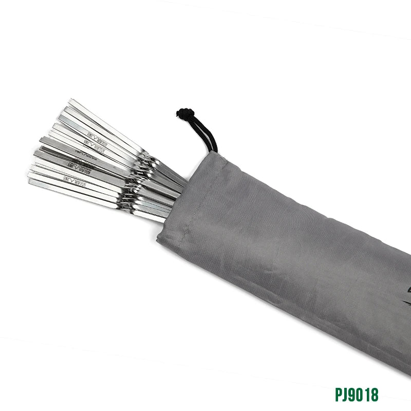 Oxford Cloth BBQ Skewer Storage Bag – Portable 50cm Organizer BBQ Skewer Bag Axl