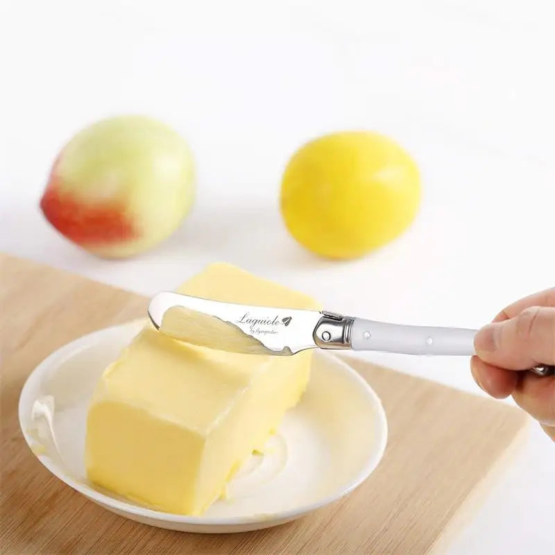 4-Piece Stainless Steel Butter & Cheese Spreader Knife Set Spreader Knife Set Axl