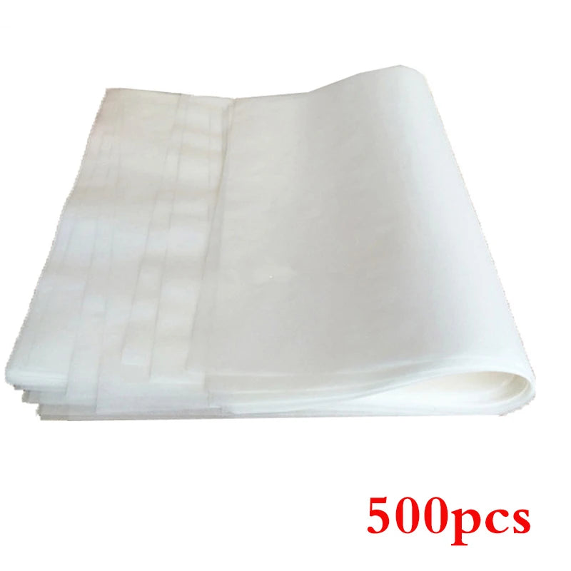 White Food Wax Paper Wraps 250/500 Pcs – 12" Burger & Sandwich Food Wax Paper Wraps Axl 500pcs