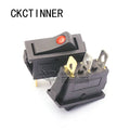 KCD3 Rocker Switch 15A–30A 250V 3-Pin | 6 Colors Rocker Switch Axl Black Red