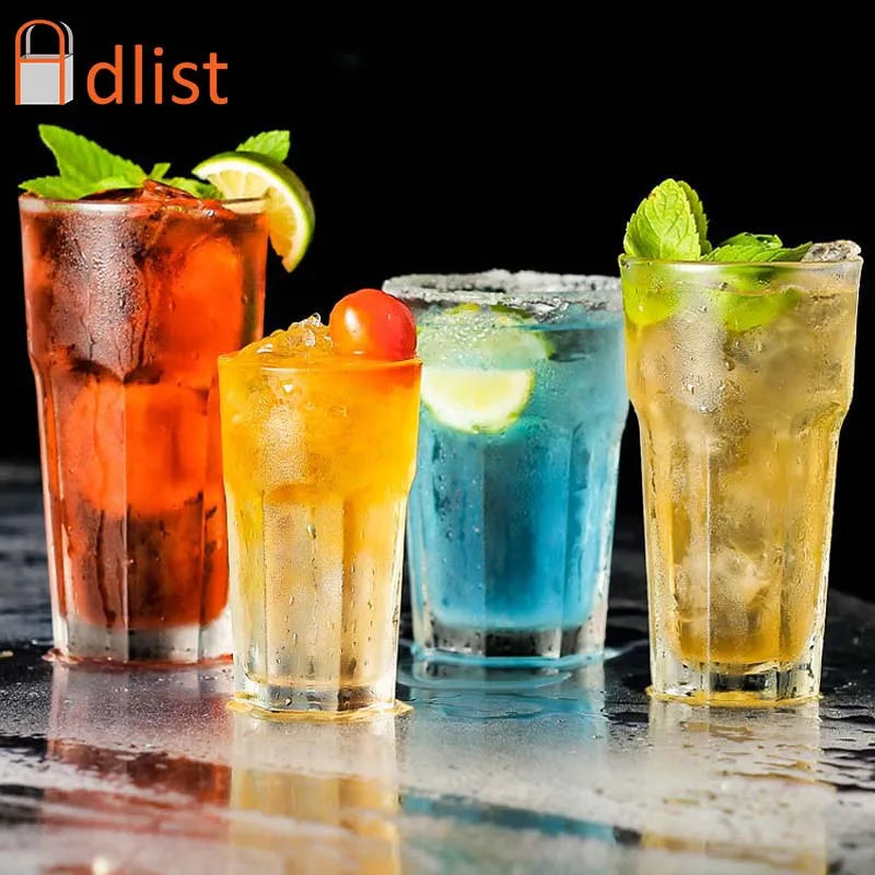 6-Pack Shatterproof Plastic Tumblers – BPA-Free, 10/13/19.5 oz Plastic Drinking Tumblers Axl