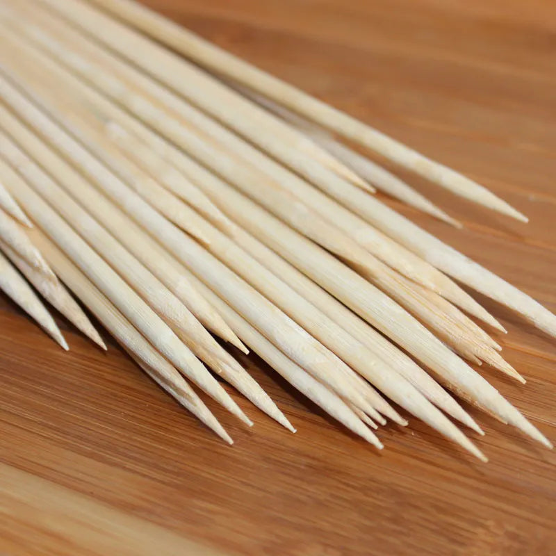 50cm Bamboo BBQ Skewers 100–200 Pack | Tornado Potato Sticks BBQ Bamboo Skewers Axl 200pcs 50cm x 5mm