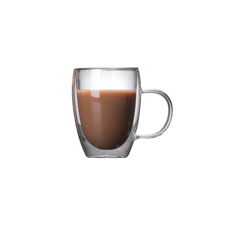 KEMORELA Double Wall Glass Cup – Coffee, Whiskey & More Double Wall Glass Cup Axl
