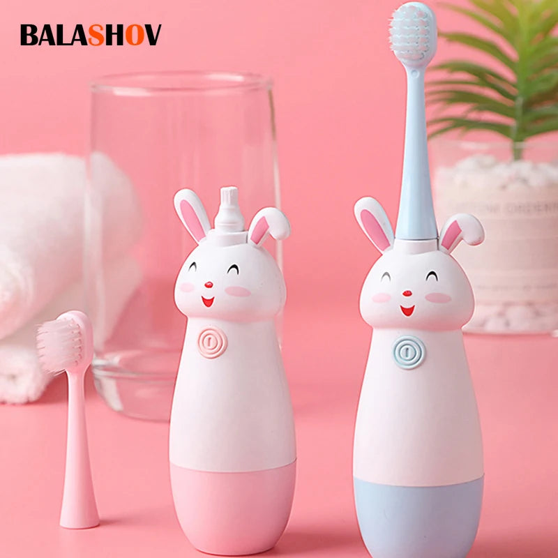 BALASHOV Kids Electric Toothbrush – Bunny Design Ages 3–12 Kids Electric Toothbrush Axl