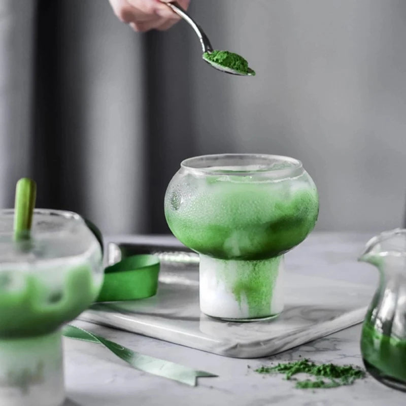 KEMORELA Nordic Ball Glass Cup – Cocktail, Dessert & Coffee Mug Cocktail Glass Axl