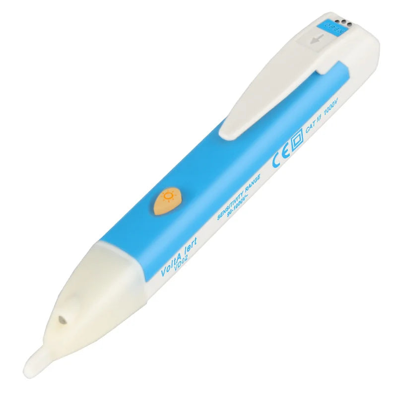 Non-Contact AC Voltage Tester Pen 90-1000V | CKCTINNER Voltage Tester Pen Axl bule