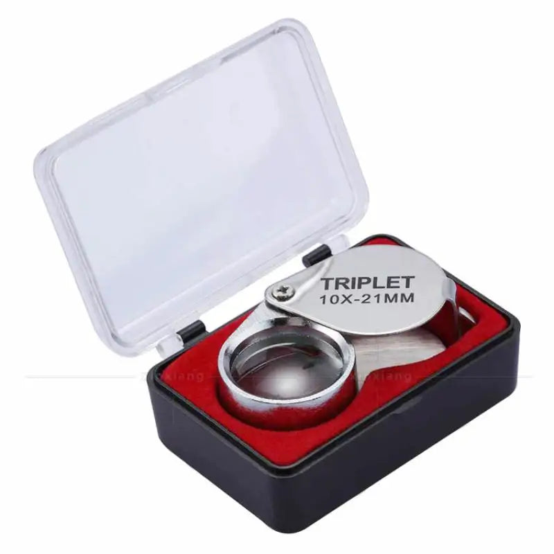 Folding Jewellery Loupe 10X 20X 30X Pocket Magnifying Glass Jewellery Loupe Axl