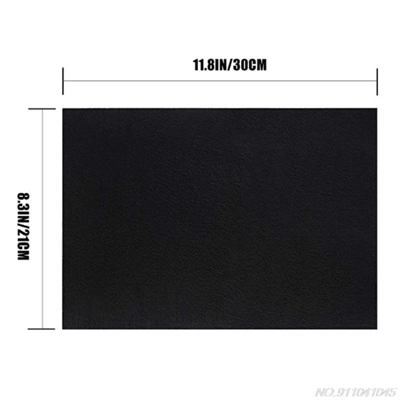 Black Felt Adhesive Sheets 10 Pack – Self-Stick Craft Fabric Adhesive Craft Fabric Axl