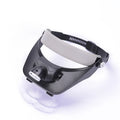 LED Headband Magnifier with Interchangeable Lenses | Jeweler Loupe Headband Magnifier Axl China Mainland