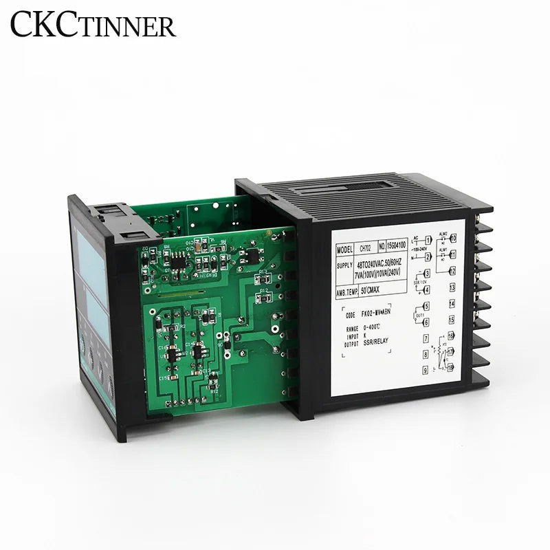 Dual Output PID Temperature Controller SSR & Relay LCD 48–240V PID Temperature Controller Axl